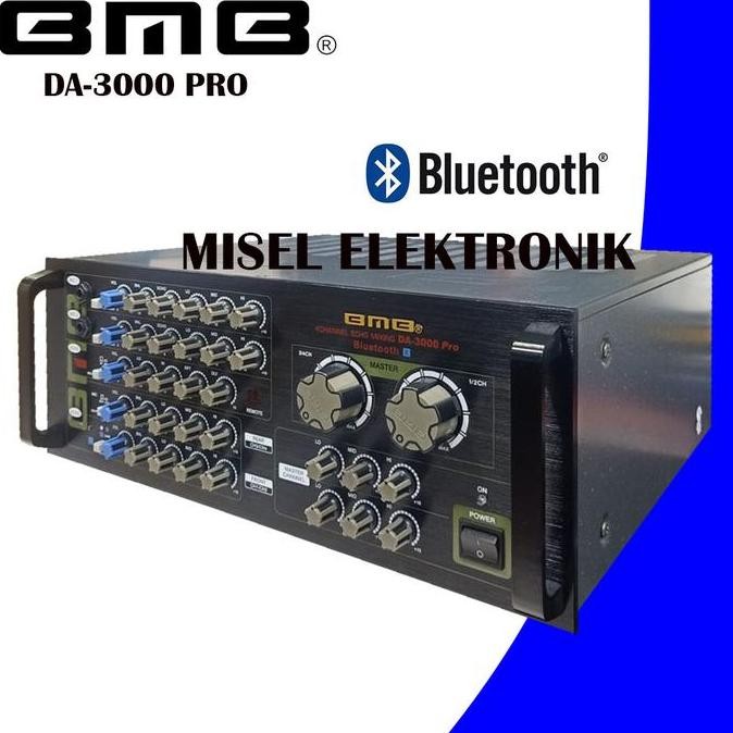AMPLI POWER MIXER BMB DA-3000PR0 / DA 3000PRO AMPLIFIER KARAOKE BMB ORIGINAL DAN TERPERCAYA