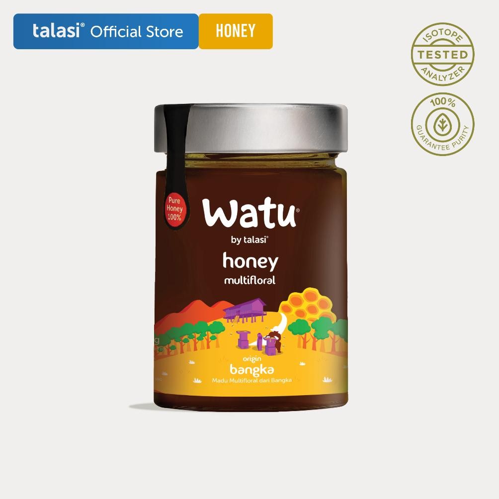 

(Terbaru) Origin Bangka 400gr, Talasi Watu Honey - Madu Murni (Terlaris)