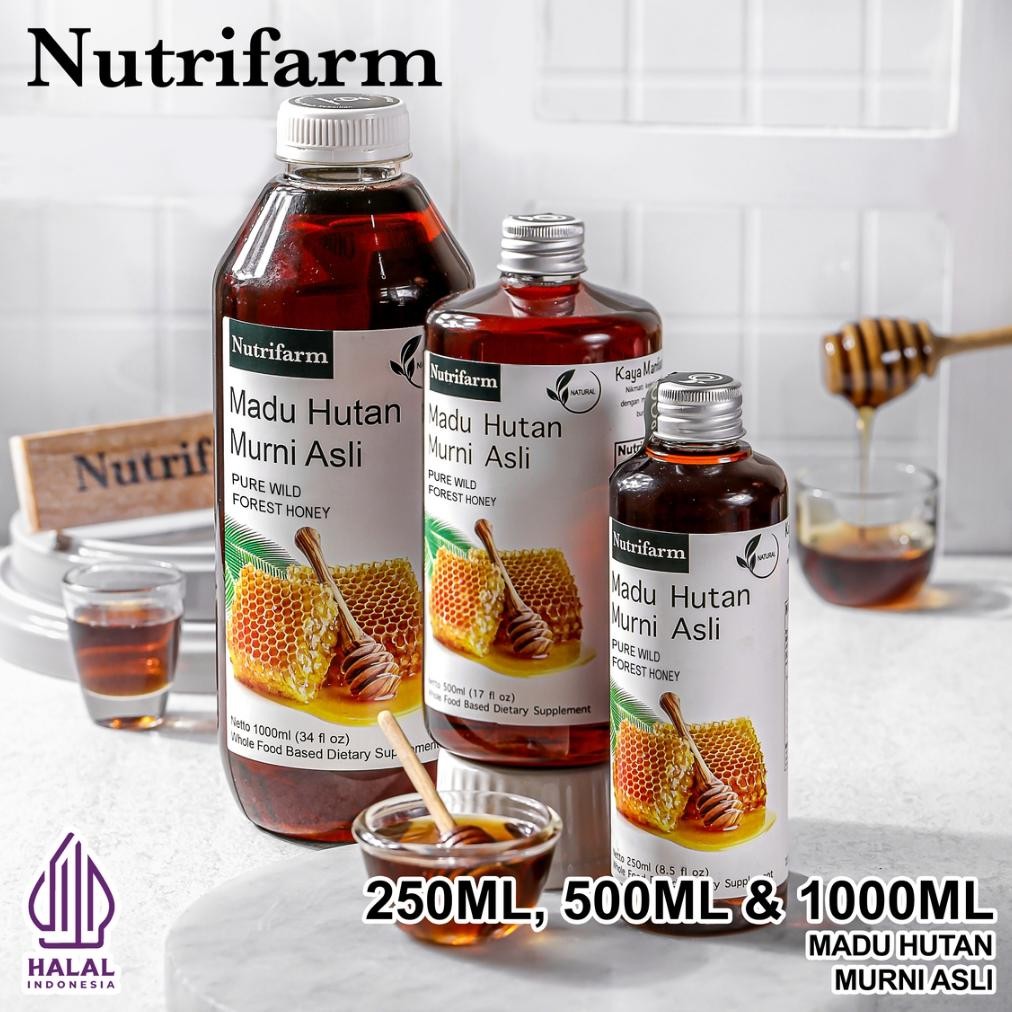 

(Terbaru) MADU HUTAN ASLI 100% TANPA CAMPURAN 250ML 500ML 1000ML HALAL BPOM/ MADU HUTAN ORIGINAL ORGANIK/ MADU ASLI 100% TANPA CAMPURAN/ MADU HUTAN NUTRIFARM/ MADU HUTAN LIAT ORIGINAL 100% MURNI ASLI 100%/ MADU LAMBUNG PALING AMPUH/ MADU TJ MURNI/ MADU