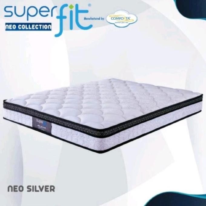 comforta super fit neo silver 90 100 120 140 160 180 200 kasur spring bed