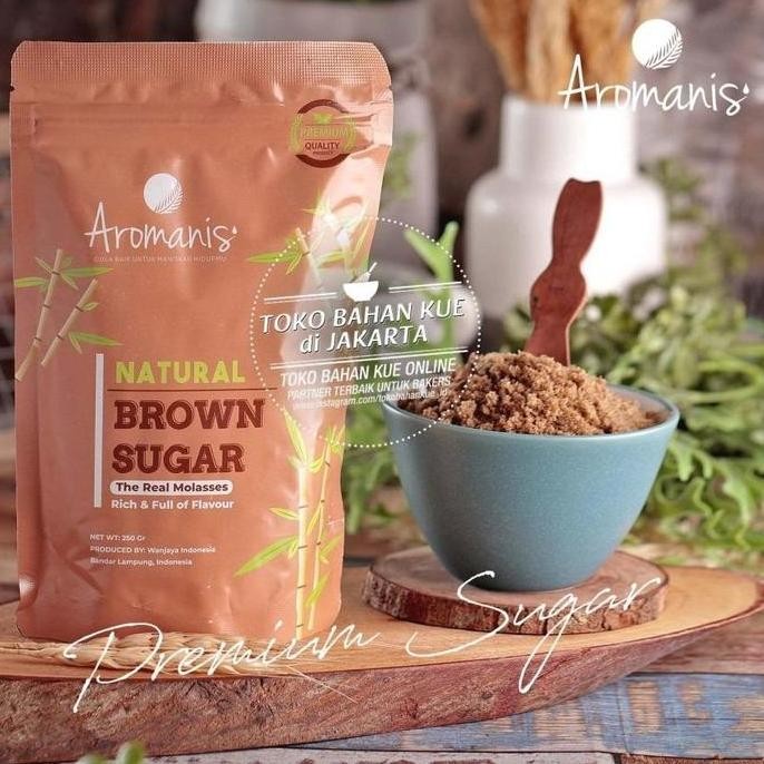 

Baru Aromanis Gula Tebu 100gr Molasses Brown Sugar Organic