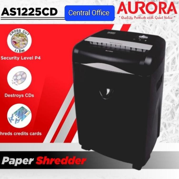 Paper Shredder Aurora As-1225 Cd