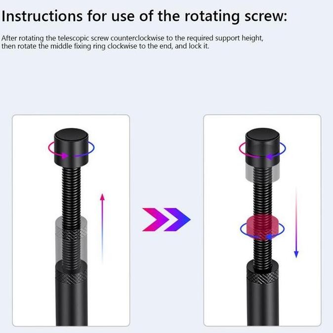 Sale Vga Support Bracket Stand Holder Adjustable Magnetic - Vga Card Penyangga