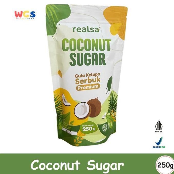 

Baru Realsa Coconut Sugar 250gr - Gula Kelapa Organik Alami dari Nira