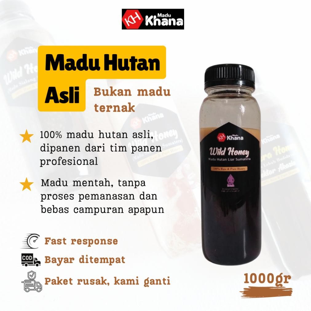 

(Terbaru) Madu Asli Hutan 1 Kg Meningkatkan Imunitas | Mengobati Lambung Batuk Maag Promil (Terlaris)