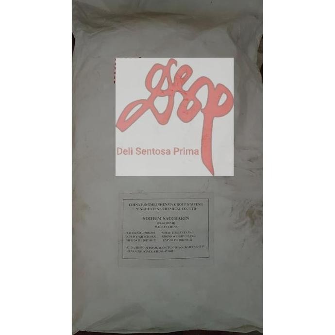 

Baru Sodium Saccharine Sakarin Halus Food Grade 500gr - Pemanis Makanan