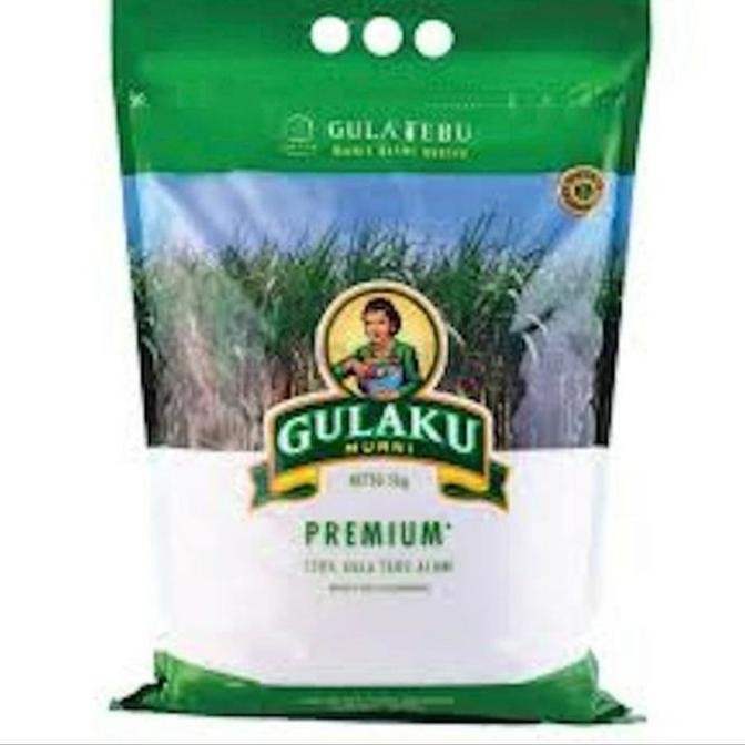 

Baru Gulaku Gula Pasir Putih 5kg Kemasan Ekonomis Gula Tebu Alami