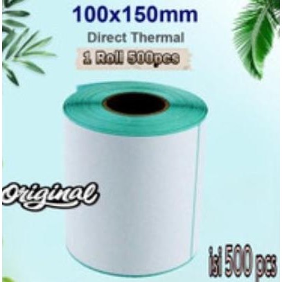 

Sale! Label Thermal 100X150Mm Isi 500Pcs Sticker Resi Direct Thermal Printer