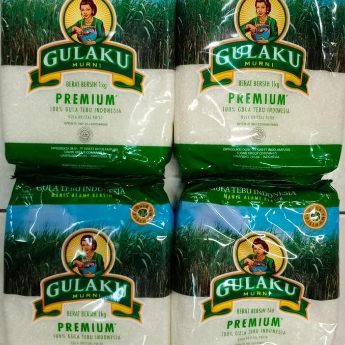 

Baru Gula Pasir Gulaku 1kg - Gula Kristal Putih Premium Harian