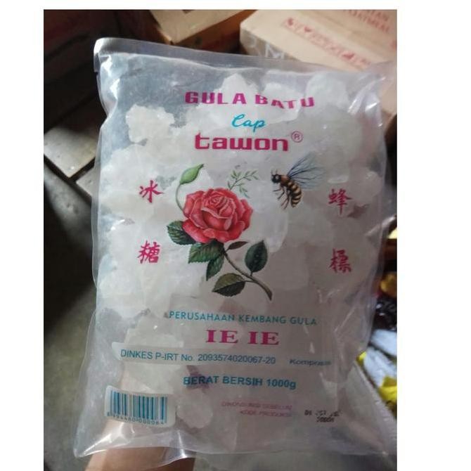 

Baru Gula Batu IE IE 1kg - Gula Kristal Tebu Murni Tradisional