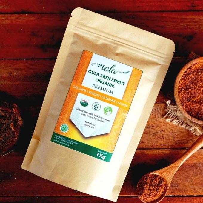 

Baru Gula Aren Semut Organik 1Kg - Gula Merah Bubuk Premium Grade A