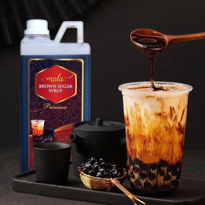 

Baru Mola Brown Sugar Cair 1 Liter - Gula Cair Premium ala Xing Fu Tang