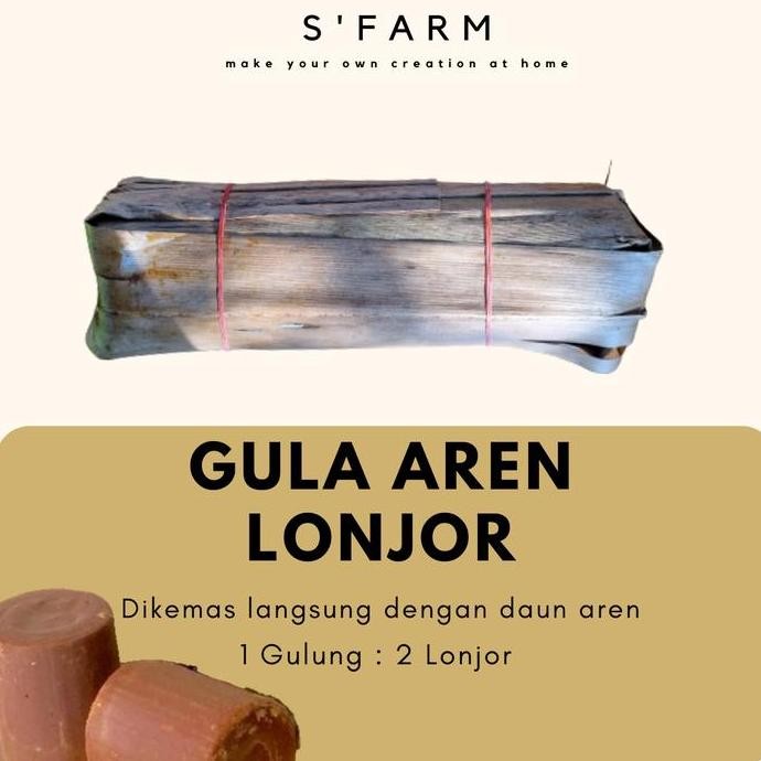 

Baru Gula Nira Aren Kawung Daun 1kg - Gula Tradisional S'FARM