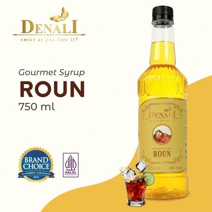 

Baru Denali Roun Syrup Minuman Sirup Rasa Buah