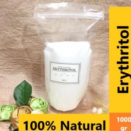 

Baru Erythritol 1Kg - Natural Sweetener Gula Keto Zero Kalori