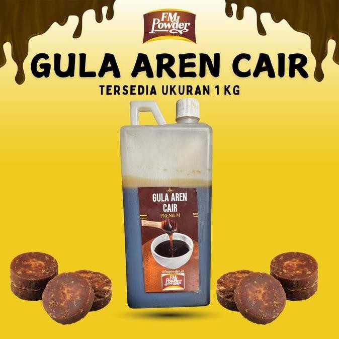 

Baru Gula Aren Cair Murni 1kg - Palm Sugar 100% Asli Tanpa Campuran