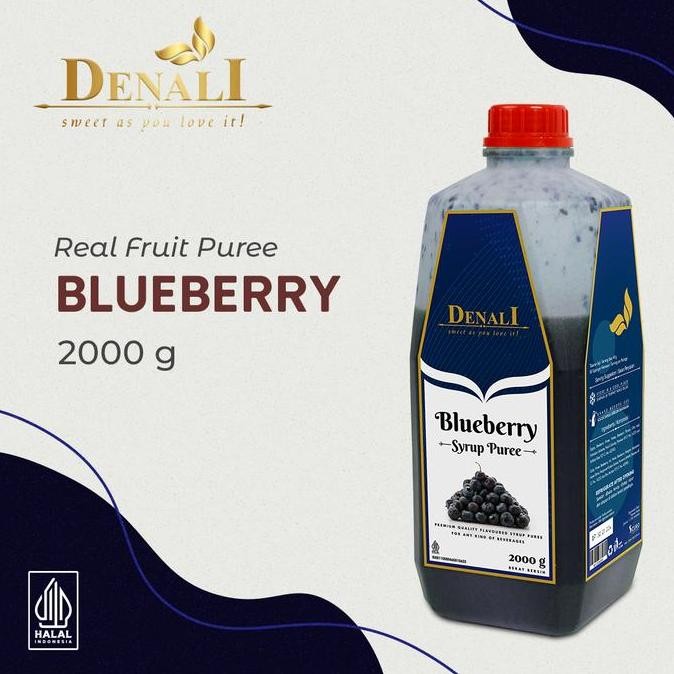 

Baru Denali Concentrate Blueberry Puree - Sirup Konsentrat Buah Minuman Blueberry
