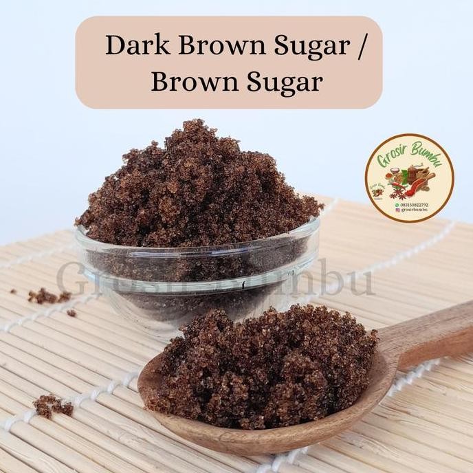

Baru Dark Brown Sugar 500gr - Gula Coklat Premium untuk Baking & Minuman