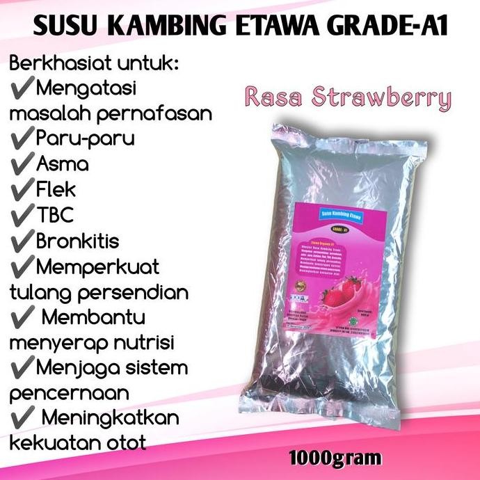 

Promo Susu Kambing Etawa Platinum Grade A1 1000Gr/1Kg Original Dan Coklat