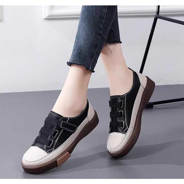 Uw Sepatu Sneakers Wanita Import S225 New Strap