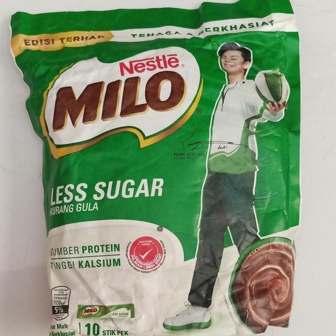 

Grosir Nestle Milo Kurang Gula 10 Stik Milo Less Sugar
