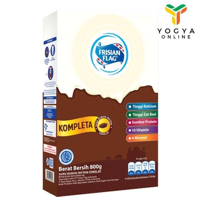 

Sale Susu Frisian Flag Instant Cokelat Box 800 Gram