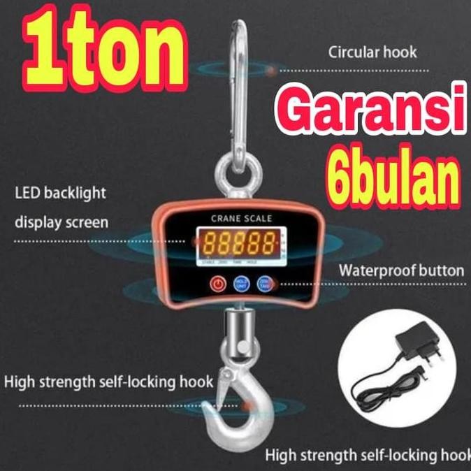 Timbangan Gantung 500Kg Crane Scale 500Kg Timbangan Digital 500Kg