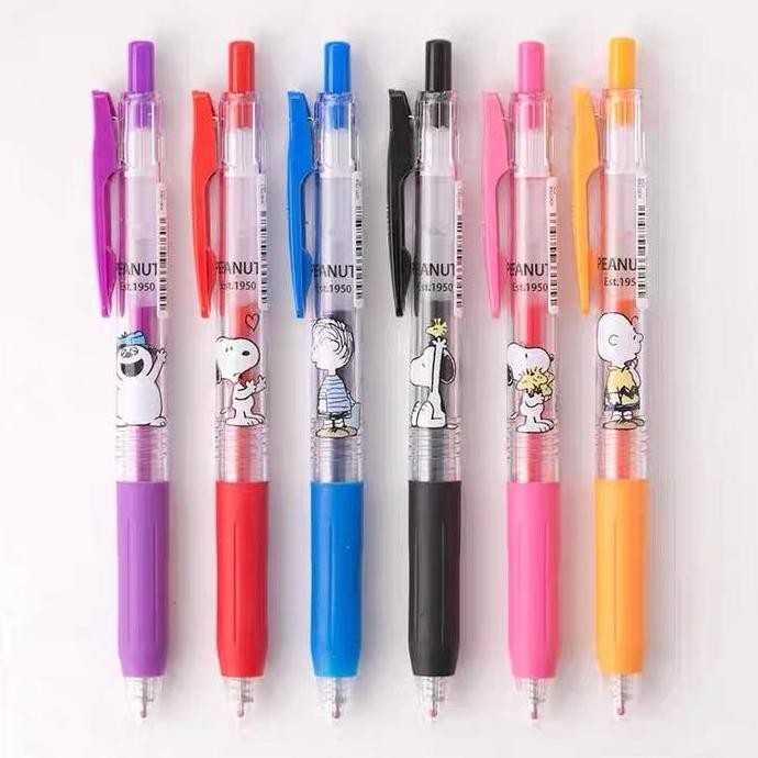

Zebra Sarasa Peanuts Snoopy Gel Ink 0.5Mm Pen Limited Edition