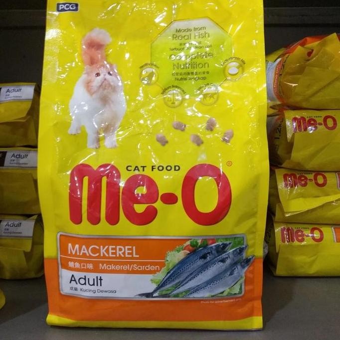 

Promo Me-O Mackerel 1,2Kg Free 200Gr/ Meo Mackerel