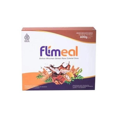 

Murah Flimeal Serbuk Minuman Sereal Rasa Cokelat Susu 12 Sachet @ 50Gr / Min