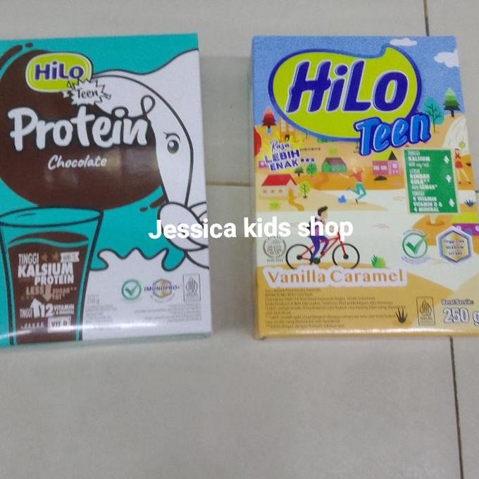 

Sale Hilo Teen Hi Protein Vanila Caramel 250 Gr Susu Kalsium Hilo Teen 250G