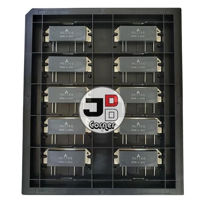 Promo Ic Final Mitsubishi M67746 Ori Baru Jepang Radio Rig Modul Rf Fenel