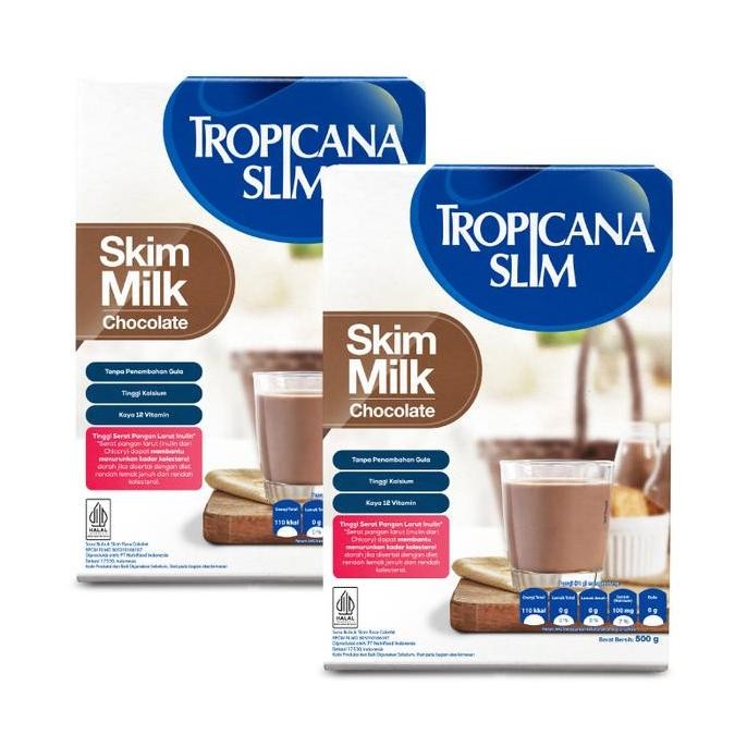 

Sale Twin Pack: Tropicana Slim Skim Milk Chocolate 500Gr