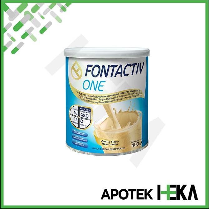 

Murah Fontactiv One 400 G - Susu Penambah Nutrisi Gizi Dewasa