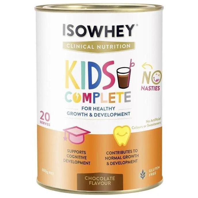 

Grosir Isowhey Kids Complete Chocolate Flavoured 600Gr / Susu Bubuk