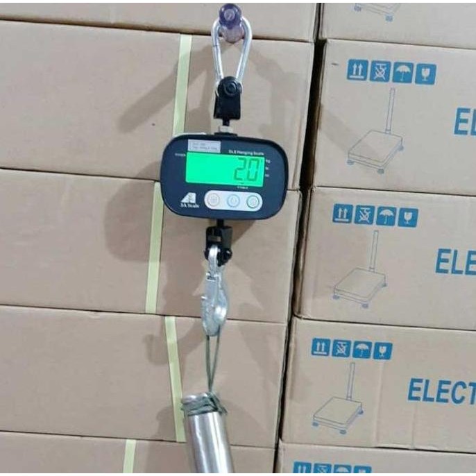 Timbangan Gantung 300Kg/ Timbangan Digital 300Kg / Dle Cap 300Kg/100Gr