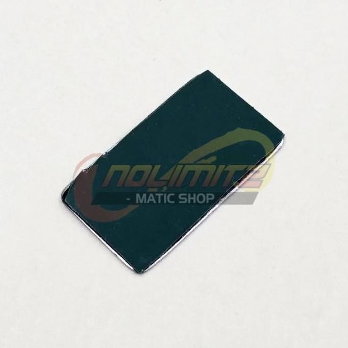 Emblem Tutup Sensor Stainless HRC Honda Racing PCX Vario 125 150