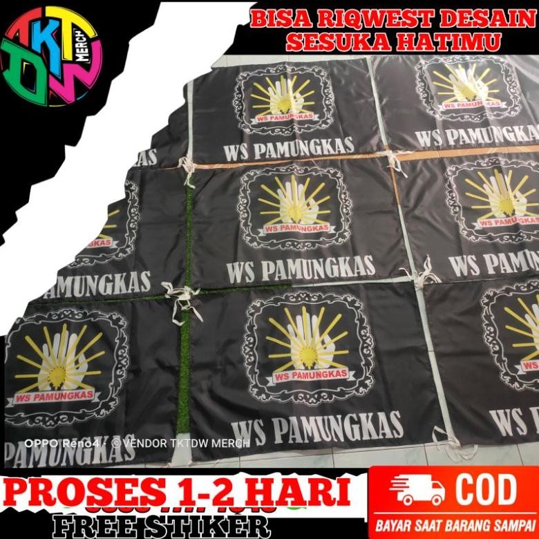 Berkualitas Bendera Ws Pamungkas Murah Ready Stok Banyak Siap Kirim Berkualitas