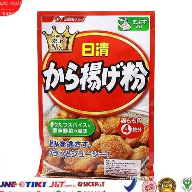 

Nisshin Karaage Ko Tepung Bumbu Karaage Jepang 100Gr