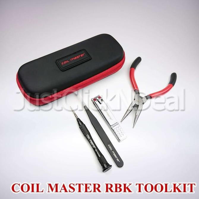 Coil Master RBK Toolkit Authentic Original Tools Kit Rebuild Rebuilt