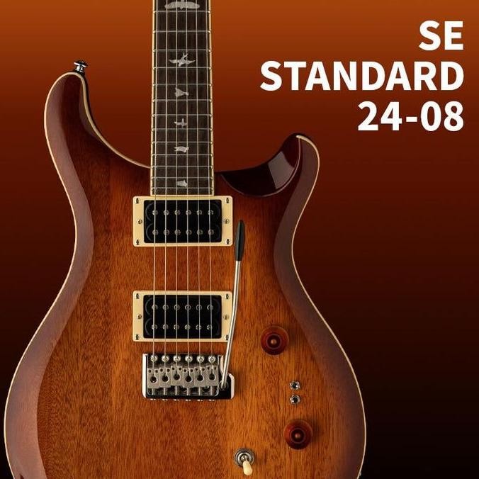 TERBARU GITAR ELEKTRIK PRS SE STANDARD CUSTOM 24-08 ORIGINAL FULLSET