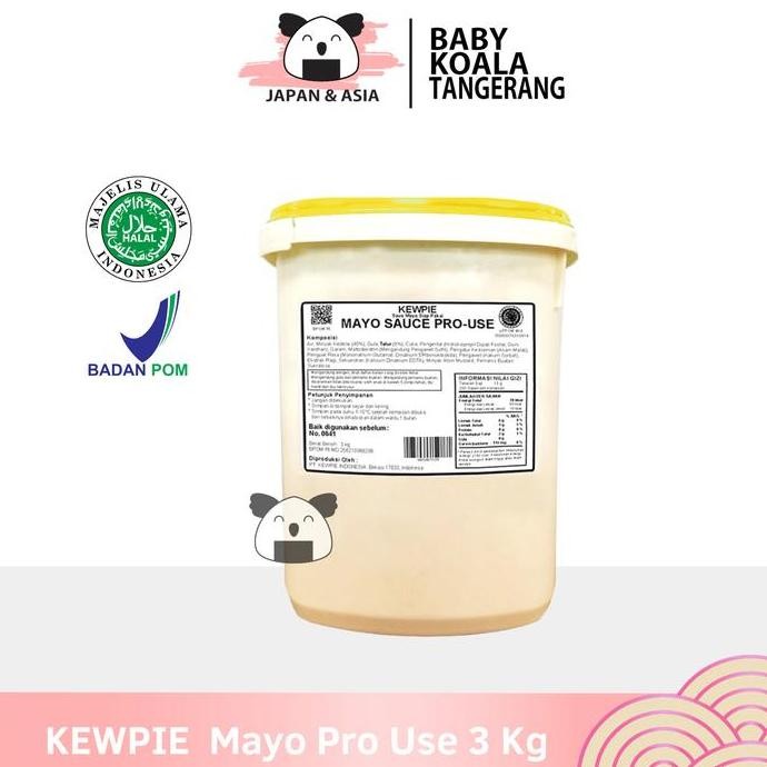

Tersedia Kewpie Mayo Pro Use 3 kg | Mayonnaise Sweet | Mayonaise Manis Salad Bu