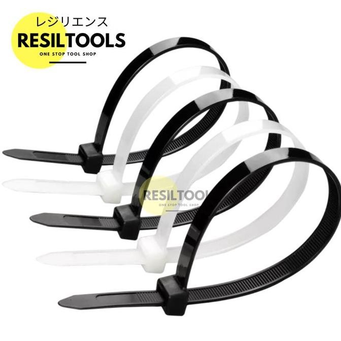 

Diskon! Cable Tie Anti UV 3.6x370mm Hitam - Kabel Tis Tahan Matahari Isi 1200pcs