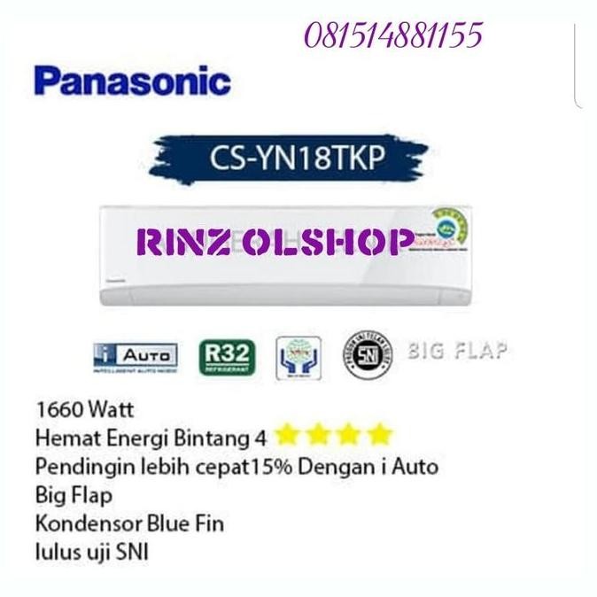 TERLARIS - AC 2PK PANASONIC YN18TKP PANASONIC AC SPLIT 2PK