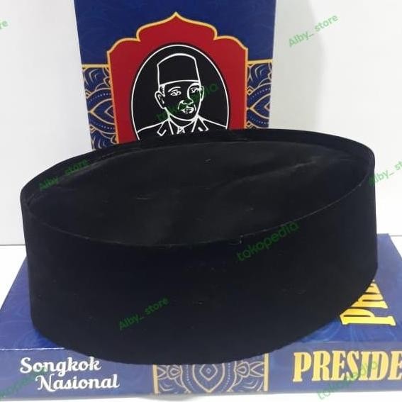 (Allthebest) songkok hitam president nasional|songkok hitam polos