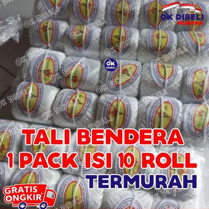 

Diskon! Tali Bendera Indonesia - Benang Pengikat Murah & Kuat
