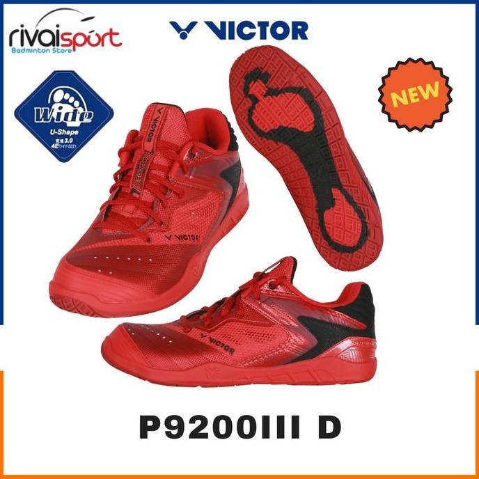 TERLARIS - Sepatu Victor Badminton P 9200II /Badminton Shoes P9200III