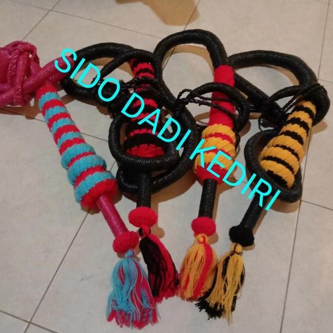 (Allthebest) pecut bopo cambuk bopo panjang 3 meter cambuk tari pecut jaranan devil