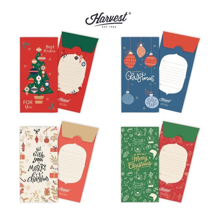 

LFM Amplop / Angpao Natal Harvest isi 6 - Twinkle Xmas