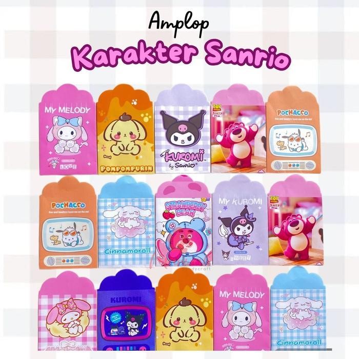 

LFM Amplop Sanrio Ukuran Medium Amplop Serbaguna Amplop Lebaran Amplop Ulang Tahun Amplop Natal angpau imlek